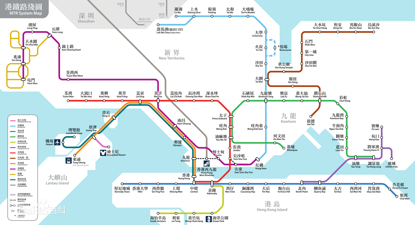 香港地铁最新线路图，探索自然美景，寻觅内心平和与宁静之旅