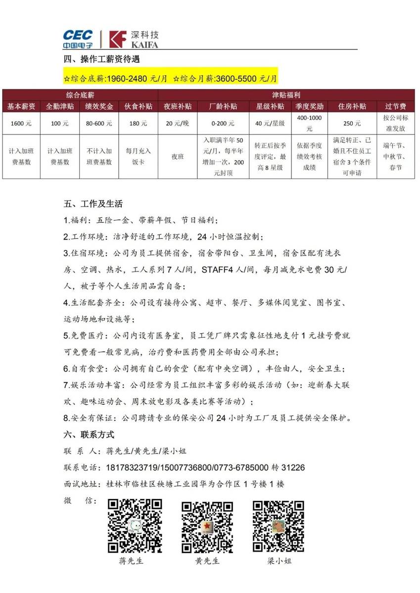临桂最新招聘信息大放送，全新岗位等你来挑战！